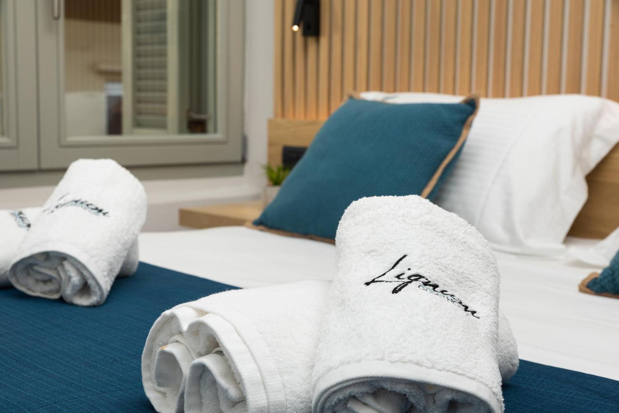 Lignum Suites Chania Hriszí Aktí Haniá Szoba fotó